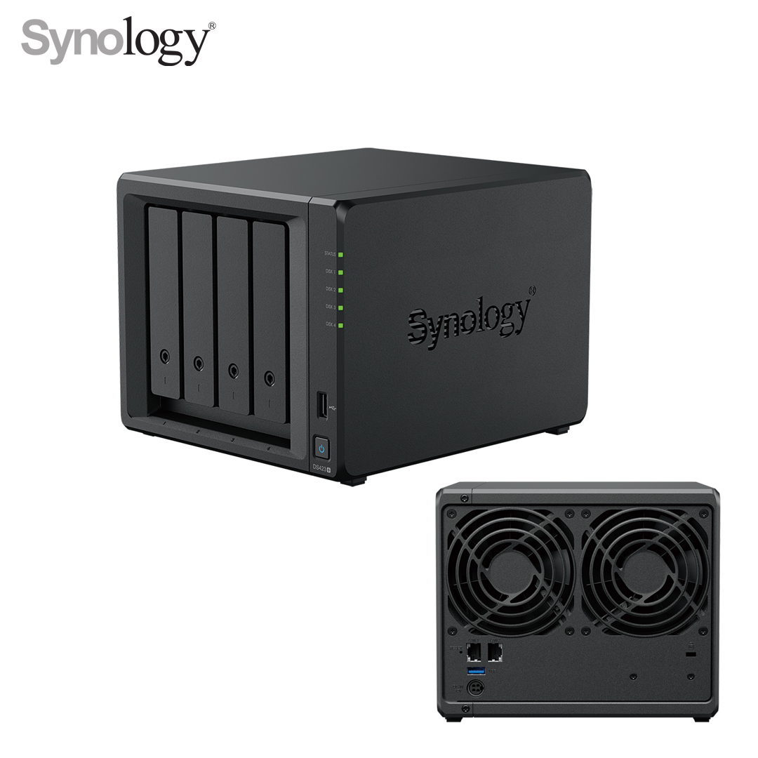 NAS Synology DS423+ (4-Bay HDD / Intel Celeron J4125 / 6GB / no HDD)